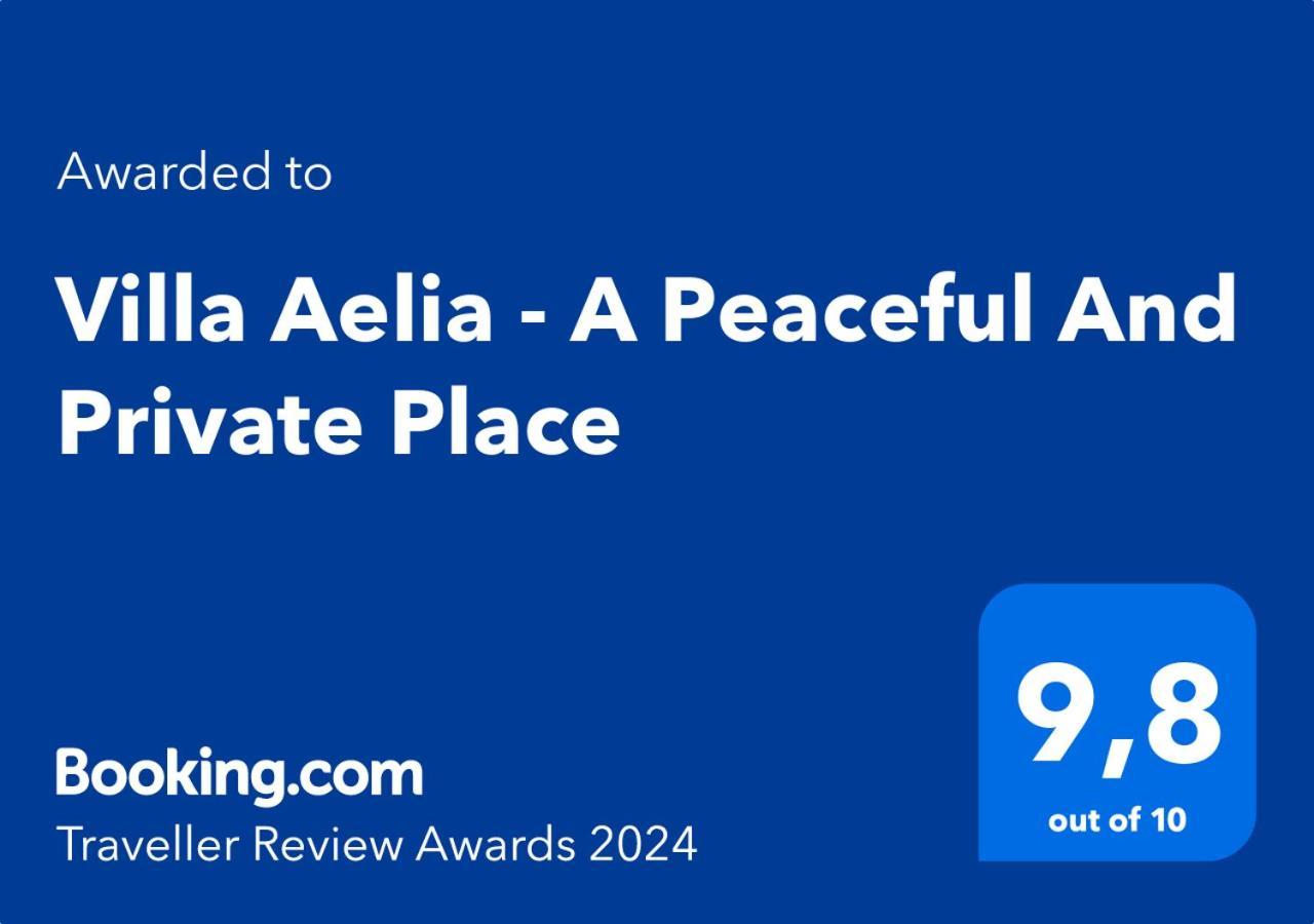 Villa Aelia - A Peaceful And Private Place Аргостолион Екстериор снимка
